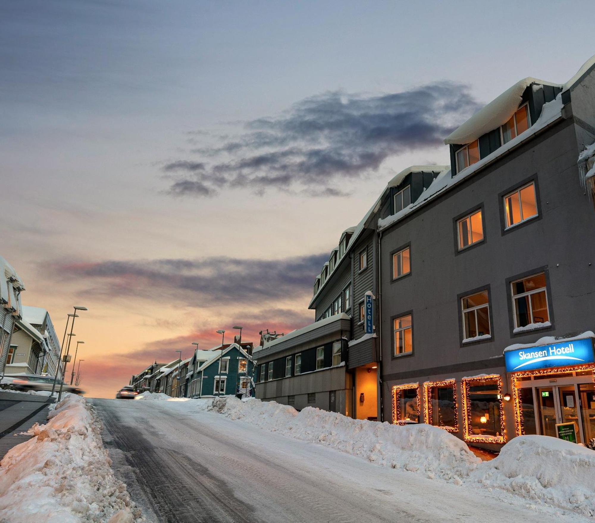 Enter Skansen Hotel ترومسو المظهر الخارجي الصورة